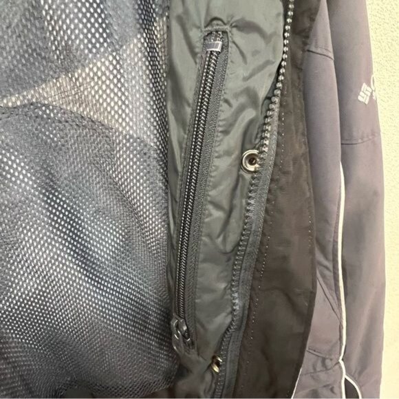 Columbia Core Interchange Women's Grey & Black Ski Jacket Size Large - Picture 9 of 11